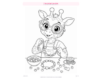 Friendship Celebration coloring pack thumbnail
