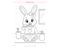 Healthy Habits coloring pack thumbnail