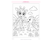 Magical Imagination coloring pack thumbnail