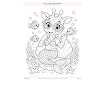 Under the Sea coloring pack thumbnail