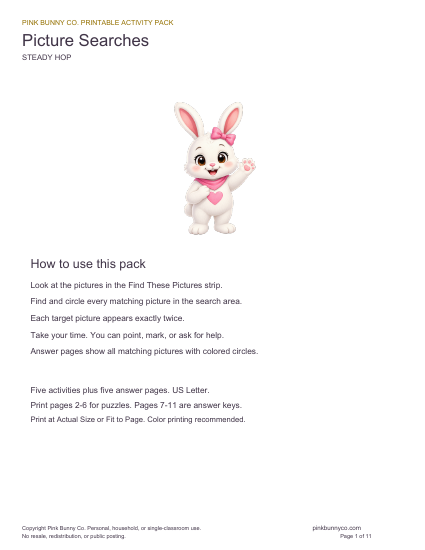 Steady Hop Picture Searches pack cover