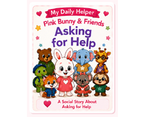 Asking for Help Social Story cover