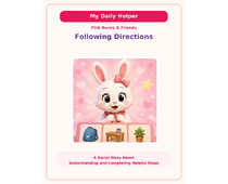 Following Directions Social Story cover
