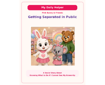 Getting Separated in Public Social Story cover