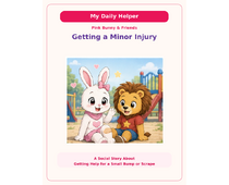 Getting a Minor Injury Social Story cover