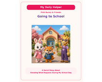 Going to School Social Story cover