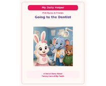 Going to the Dentist Social Story cover