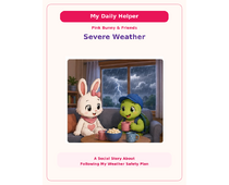 Severe Weather Social Story cover