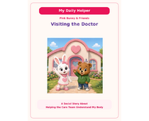 Visiting the Doctor Social Story cover