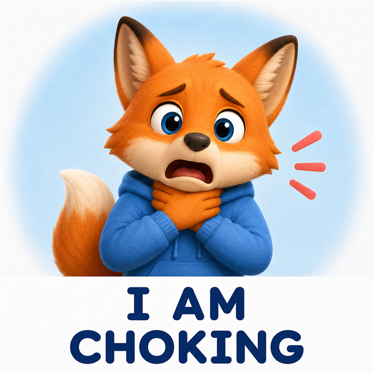 I Am Choking card preview