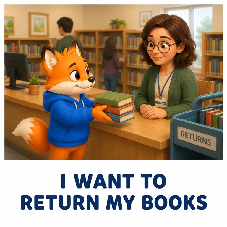 I Want to Return My Books card preview
