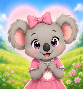 Kiki the koala smiling